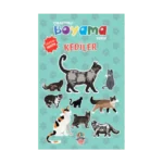 Çıkartmalı Boyama Serisi - Kediler