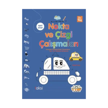 Nokta ve Çizgi Çalışmaları Mavi Kitap