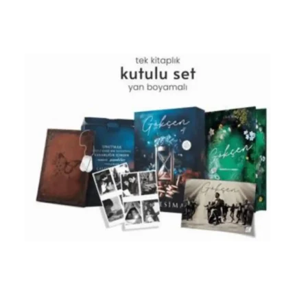 Gökçen 4 - Yan Boyamalı Hediyeli Kutu (Ciltli)