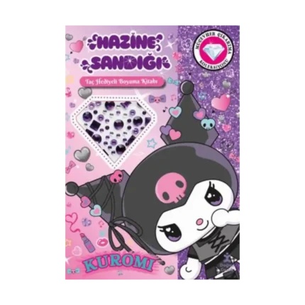 Kuromi - Hazine Sandığı (Taç Hediyeli Boyama Kitabı)