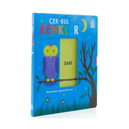 Çek-Bul Renkler Hareketli Kitaplar (Sıvama cilt)
