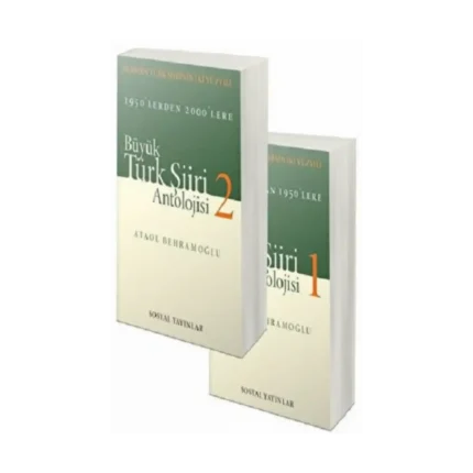 Büyük Türk Şiiri Antolojisi (2 Cilt Takım)