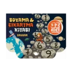 Sayılar Boyama ve Çıkartma Kitabı