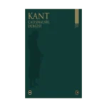 Kant Çalışmaları Dergisi Sayı 4