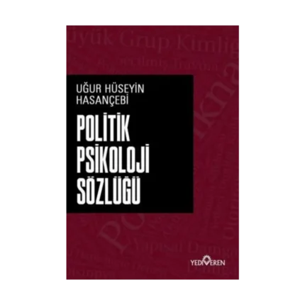 Politik Psikoloji Sözlüğü