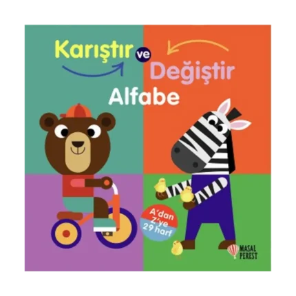 Karıştır ve Değiştir Alfabe (Ciltli)