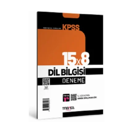 2025 KPSS Dil Bilgisi 15x8 Deneme Tamamı Video Çözümlü