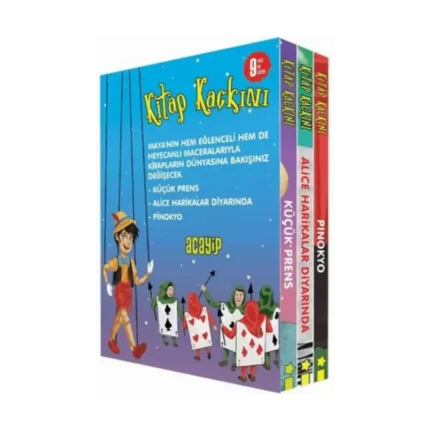 Kitap Kaçkını Seti - 3 Kitap Takım - Kutulu