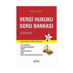 Vergi Hukuku Soru Bankası Çözümlü