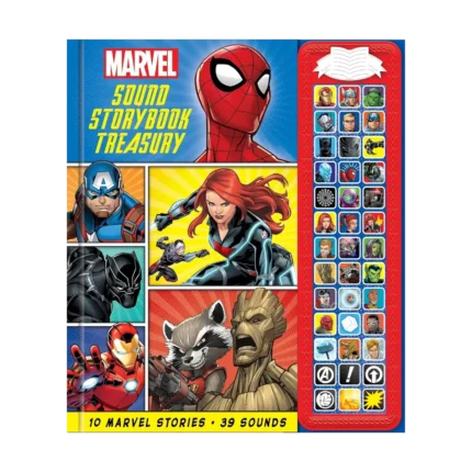 Marvel: Spider-man, Avengers, Black Panther, And More! Sound Storybook Treasury