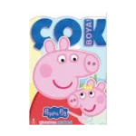 Peppa Pig ve Evie - Çok Boya! Çıkartmalı Dev Boyama Kitabı
