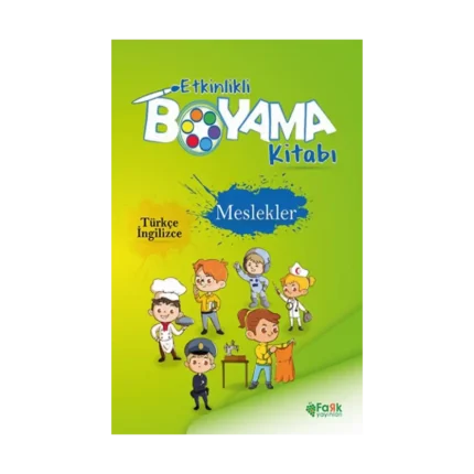 Etkinlikli Boyama Kitabı Meslekler