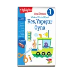 Okul Öncesi Makas Etkinlikleri Kes, Yapıştır, Oyna 1. Seviye