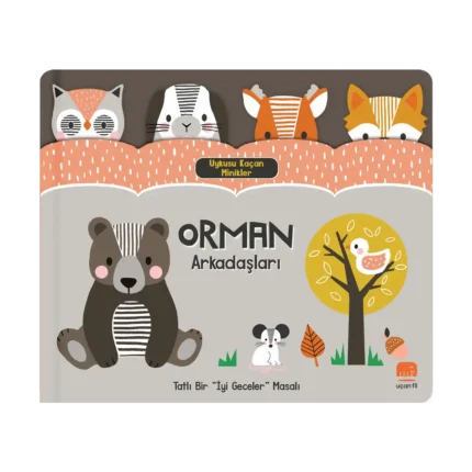 Uykusu Kaçan Minikler Orman Arkadaşları (Boardbook)
