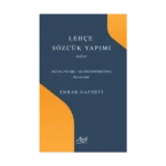 Lehçe Sözcük Yapımı