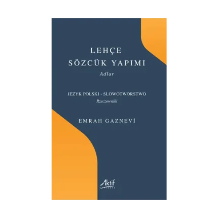 Lehçe Sözcük Yapımı