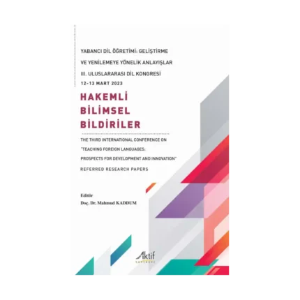 Yabancı Dil Öğretimi - Geliştirme ve Yenilemeye Yönelik Anlayışlar