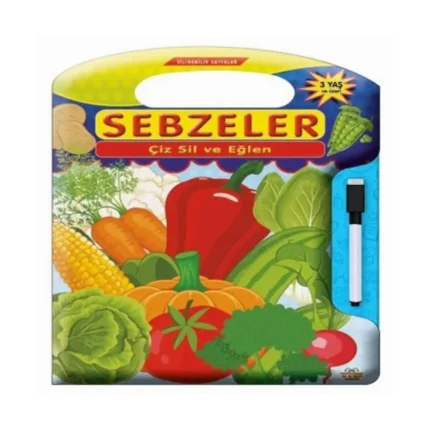 Çiz Sil Eğlen Sebzeler