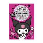 Kuromi Boyama Kitabı Çıkartma Bombası 100 + Harika Çıkartma
