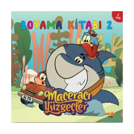 Maceracı Yüzgeçler Boyama Kitabı 2