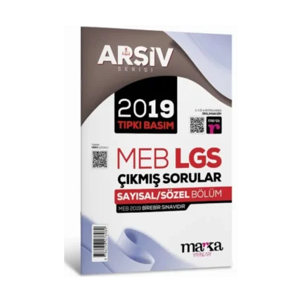 2019 LGS 8. Sınıf ARŞİV Serisi Tıpkı Basım Çıkmış Sorular Tamamı Video Çözümlü