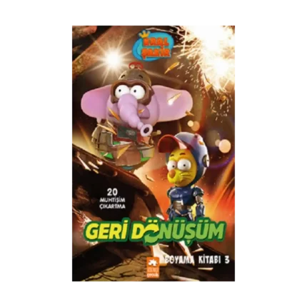 Kral Şakir Geridönüşüm Boyama Kitabı 3