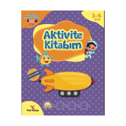 3-4 Yaş Aktivite Kitabı