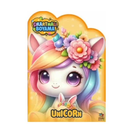 Unicorn Zamanı – Çıkartmalı Boyama Kitabı