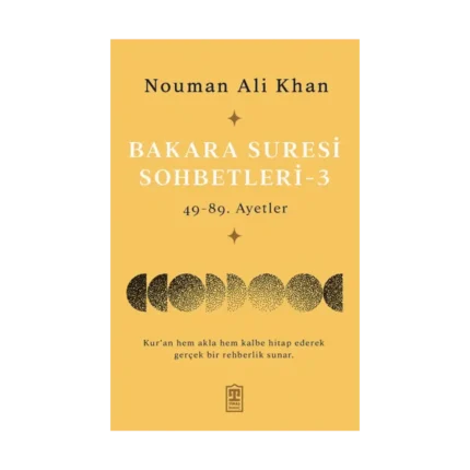 Bakara Suresi Sohbetleri – 3