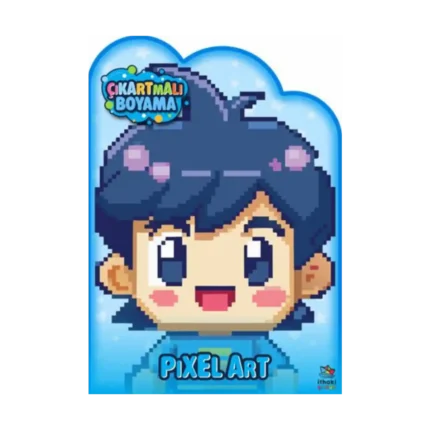 Pixel Art Zamanı – Çıkartmalı Boyama Kitabı