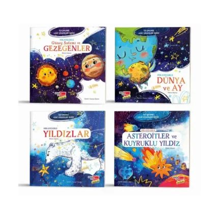 İlk Okuma Uzay Hikayeleri 4'lü Set