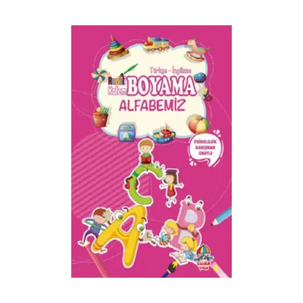 Alfabemiz -  Renkli Kalem Boyama