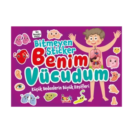 Benim Vücudum 50 Çıkartma Bitmeyen Stıcker