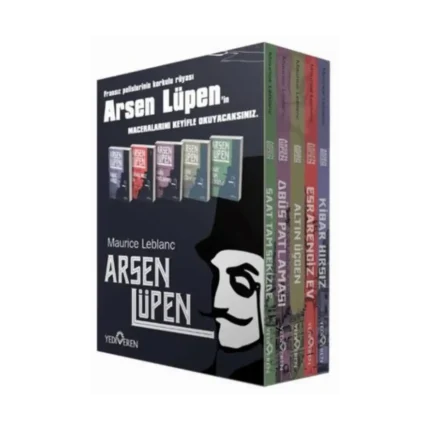 Arsen Lüpen Kutulu 5 Kitap Set