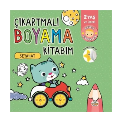 Çıkartmalı Boyama Kitabım-Seyahat