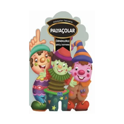 Örneklerle Şekilli Boyama - Palyaçolar