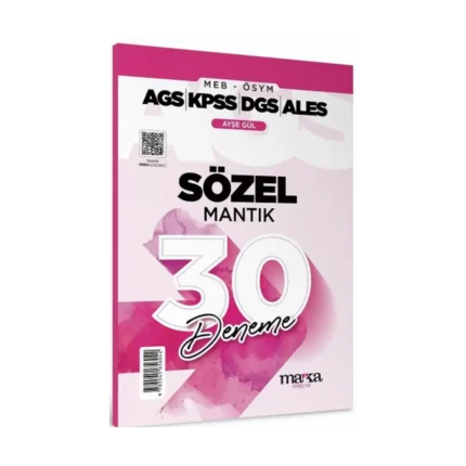 2025 MEB AGS KPSS DGS ALES Sözel Mantık 30 Deneme Tamamı Video Çözümlü