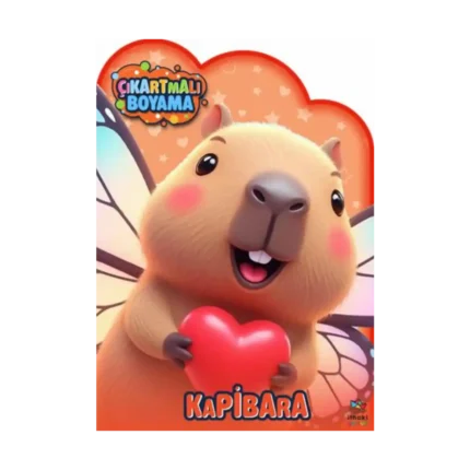 Kapibara Zamanı – Çıkartmalı Boyama Kitabı