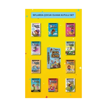 90’larda Çocuk Olmak Serisi Kutulu Set