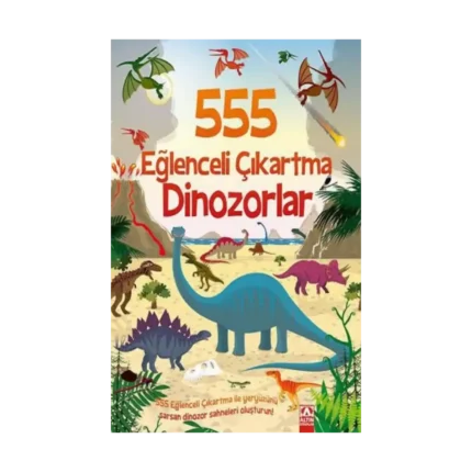 555 Eğlenceli Çıkartma - Dinozorlar