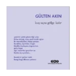 Kuş Uçsa Gölge Kalır