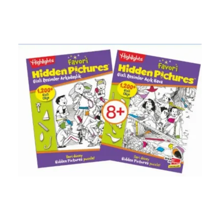 Highlights Favori Hidden Pictures (Gizli Resimler) 2'li Set
