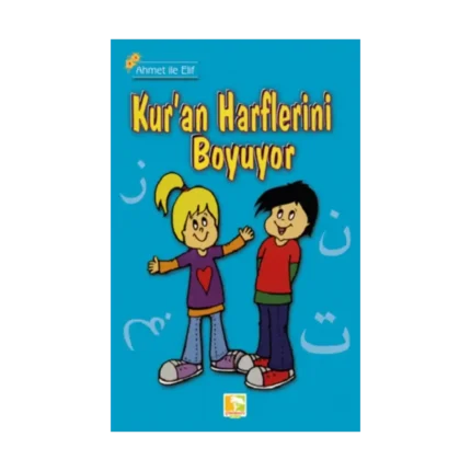 Ahmet İle Elif Kur'an Harflerini Boyuyor