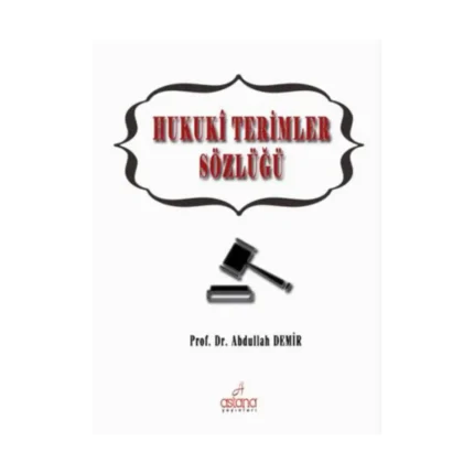 Hukuki Terimler Sözlüğü