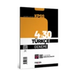 2025 KPSS Türkçe 4x30 Deneme Tamamı Video Çözümlü