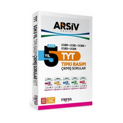 Son 5 Yıl TYT ARŞİV Serisi Tıpkı Basım Fasikül Fasikül Çıkmış Sorular Tamamı Video Çözümlü