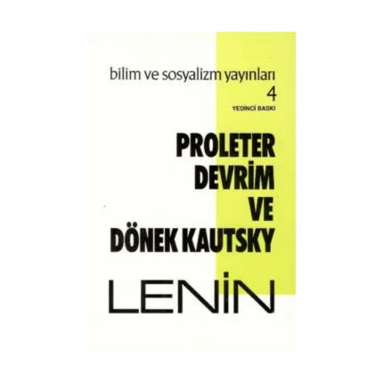 Proleter Devrim ve Dönek Kautsky