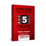 Kpss Ortaöğretim Çıkmış Sorular Son 5 Sınav 2026