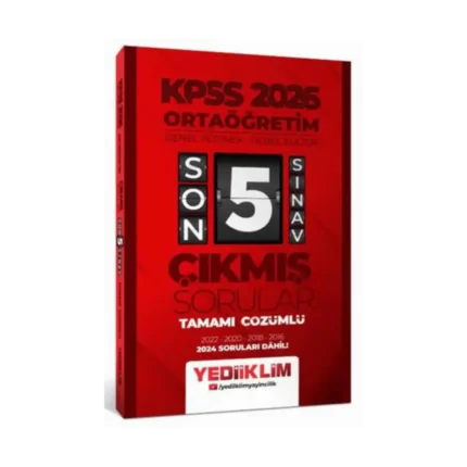 Kpss Ortaöğretim Çıkmış Sorular Son 5 Sınav 2026
