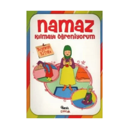 Namaz Kılmayı Öğreniyorum Kız - Boyama